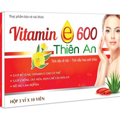 Thực phẩm bảo vệ sức khỏe Vitamin E 600 Thiên An